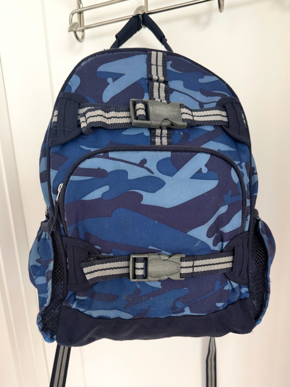 Blue Camo Kids Backpack